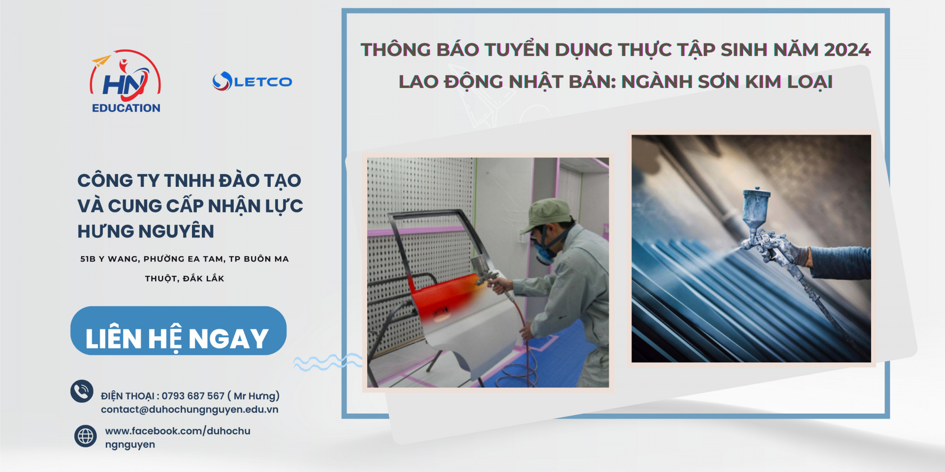 Lao động Nhật Bản: Ngành sơn kim loại