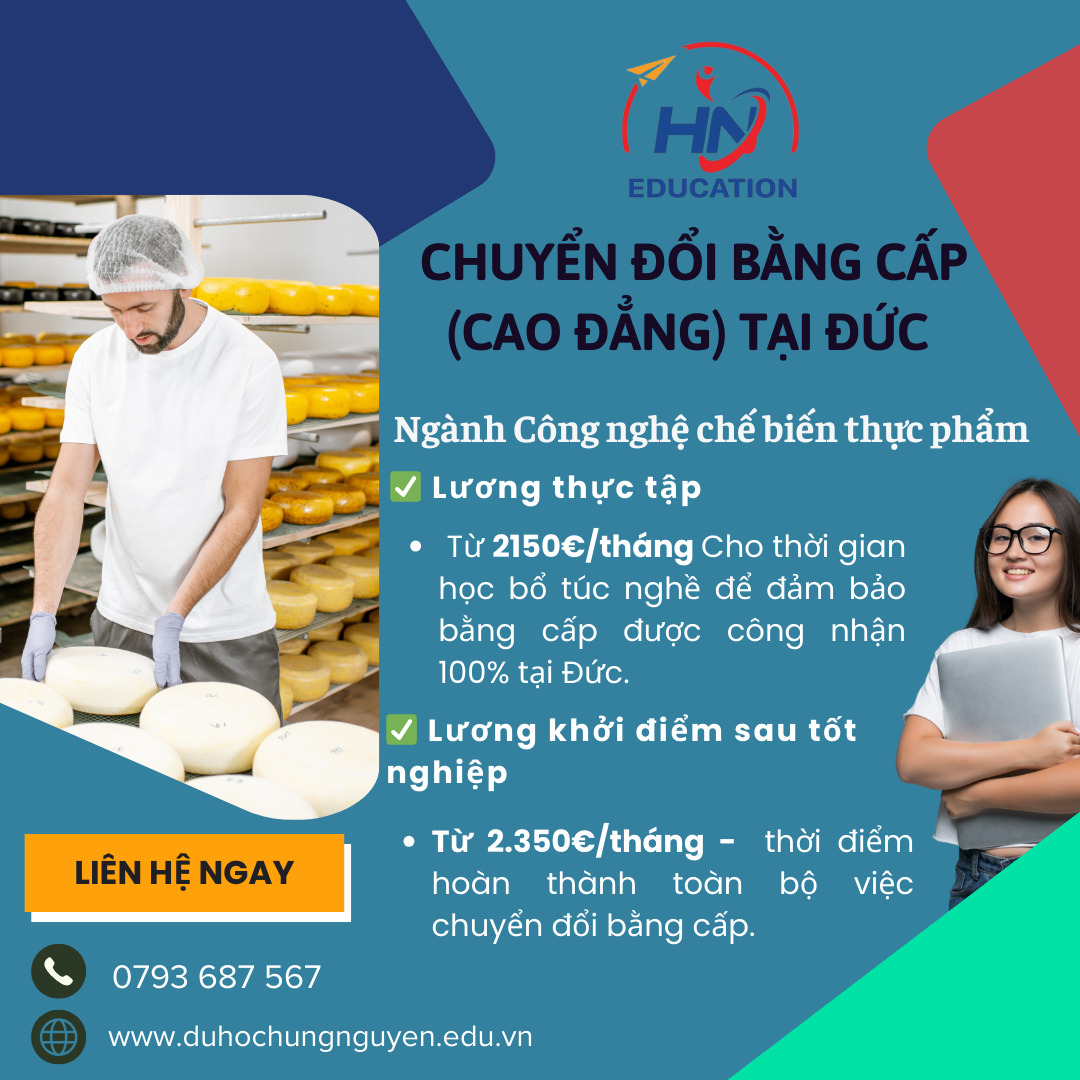 CHUYỂN ĐỔI BẰNG CẤP (CAO ĐẲNG) TẠI ĐỨC (1)