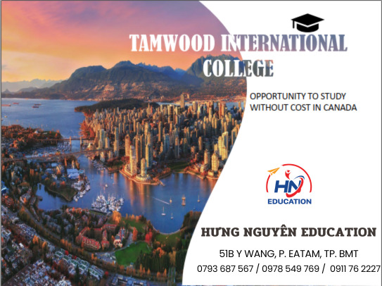 Du học Canada tại Tamwood college