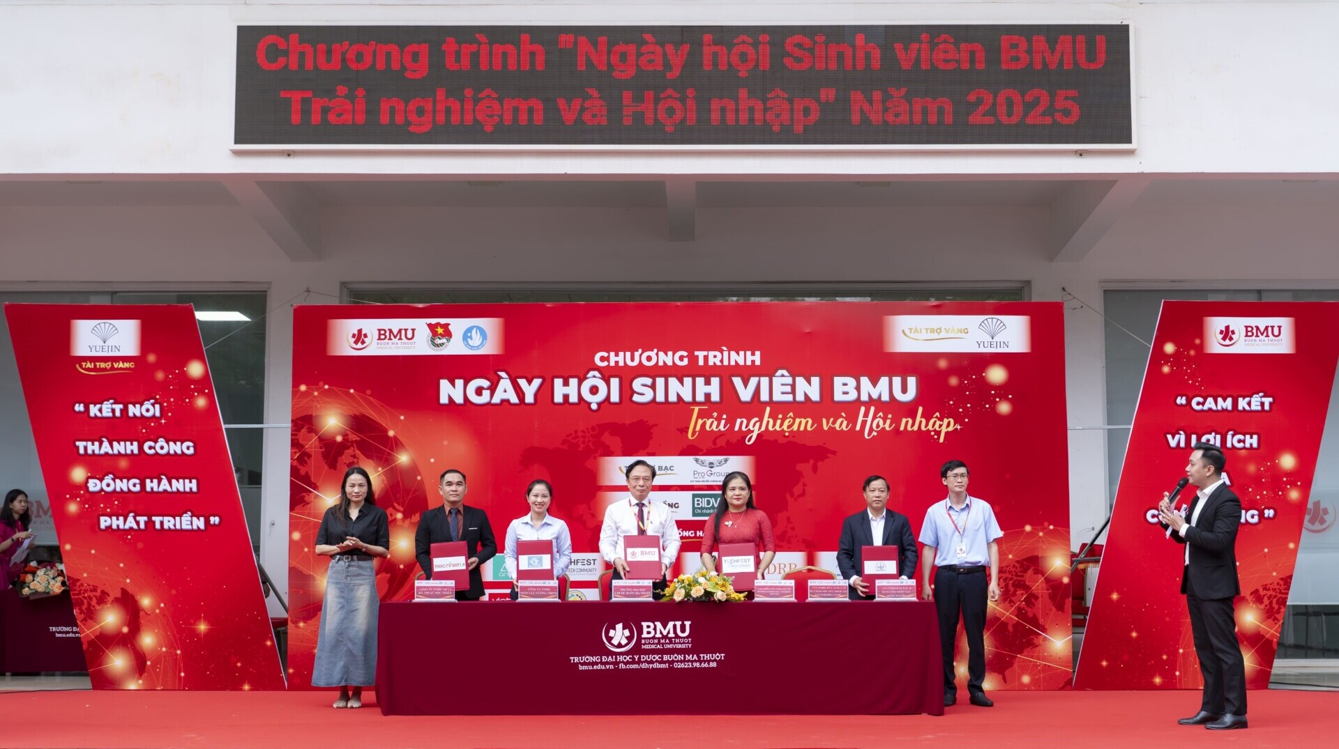 Hợp tác giữa Hưng Nguyên và ĐH Y Được BMT