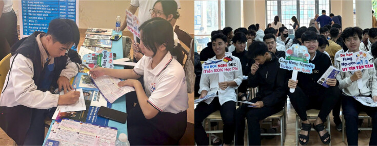 Các hoạt động diễn ra trong Ngày Hội Việc Làm Kết Nối Doanh Nghiệp 2025 tại Trường Cao đẳng Đắk Lắk